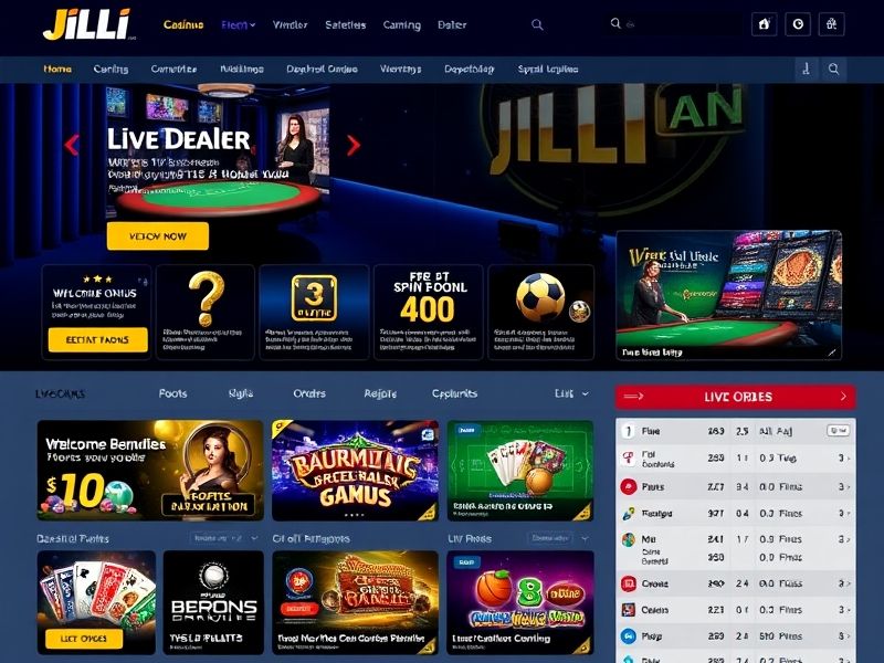 Jilli.com is a trusted online gambling platform offering real money casino games, new slot releases, and live betting experiences. Discover exclusive promotions and join Europe's leading B2C gaming destination today.